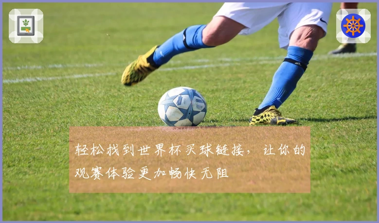 轻松找到世界杯买球链接，让你的观赛体验更加畅快无阻